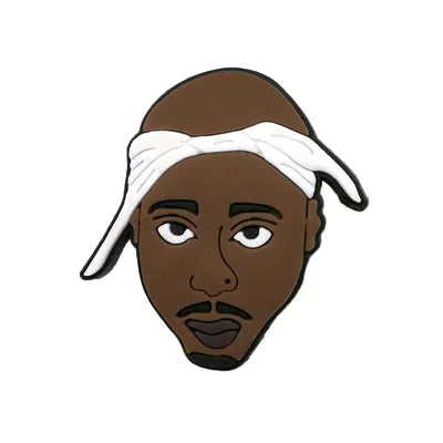 Celebrities XXXTentacion Drake Tupac The Weeknd Billie Eilish Tailor Swift Hatsune Miku Harry Styles Bad Bunny Croc Charm for Crocs | Jibbitz