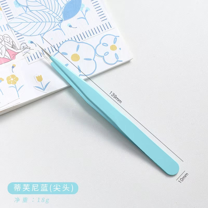 Precision Tweezers Straight Craft Tool