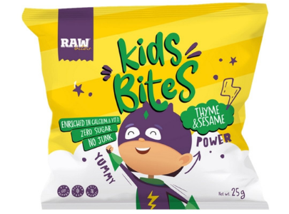 Raw Bites Kids Thyme & Sesame Snack 25 g