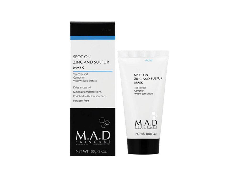 Mad Spot On Zinc & Sulfur Acne Mask 60g