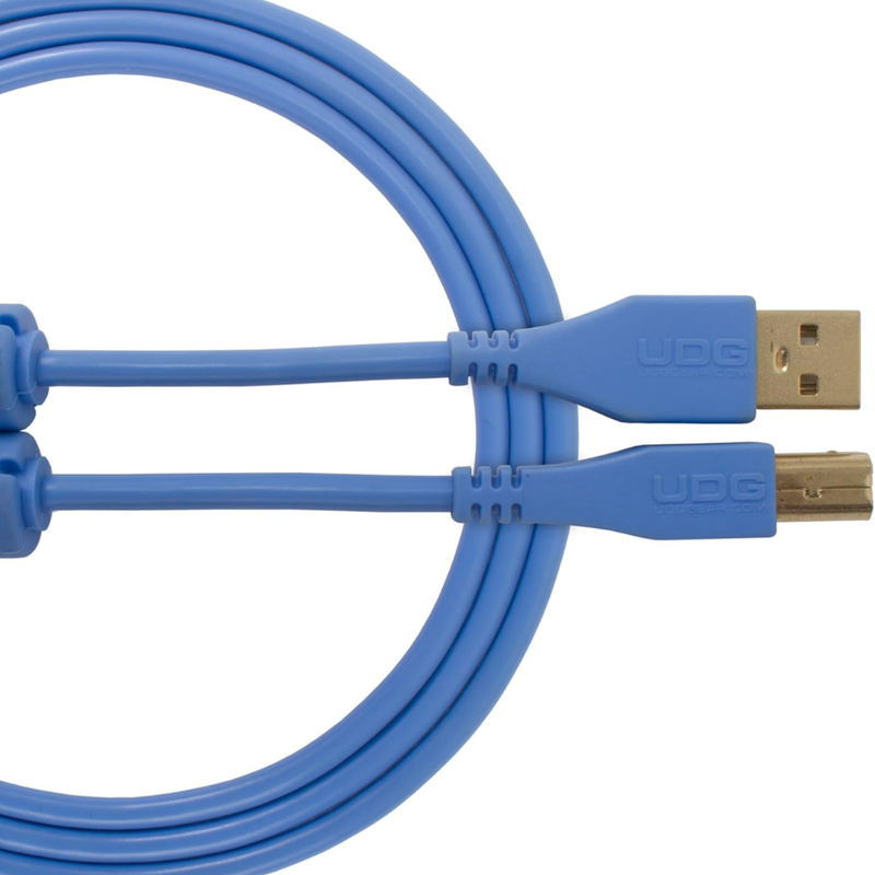 UDG Ultimate Audio Cable USB 2.0 A-B, Straight, 1m (Multiple Colors Available)