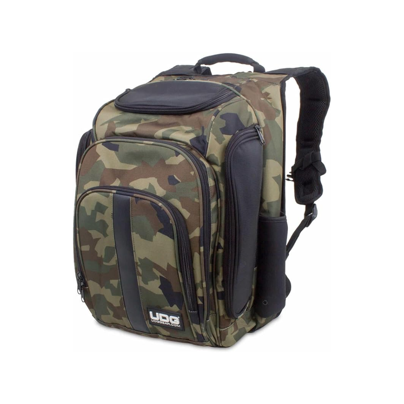 UDG Ultimate DIGI Backpack, Black Camo/Orange Inside
