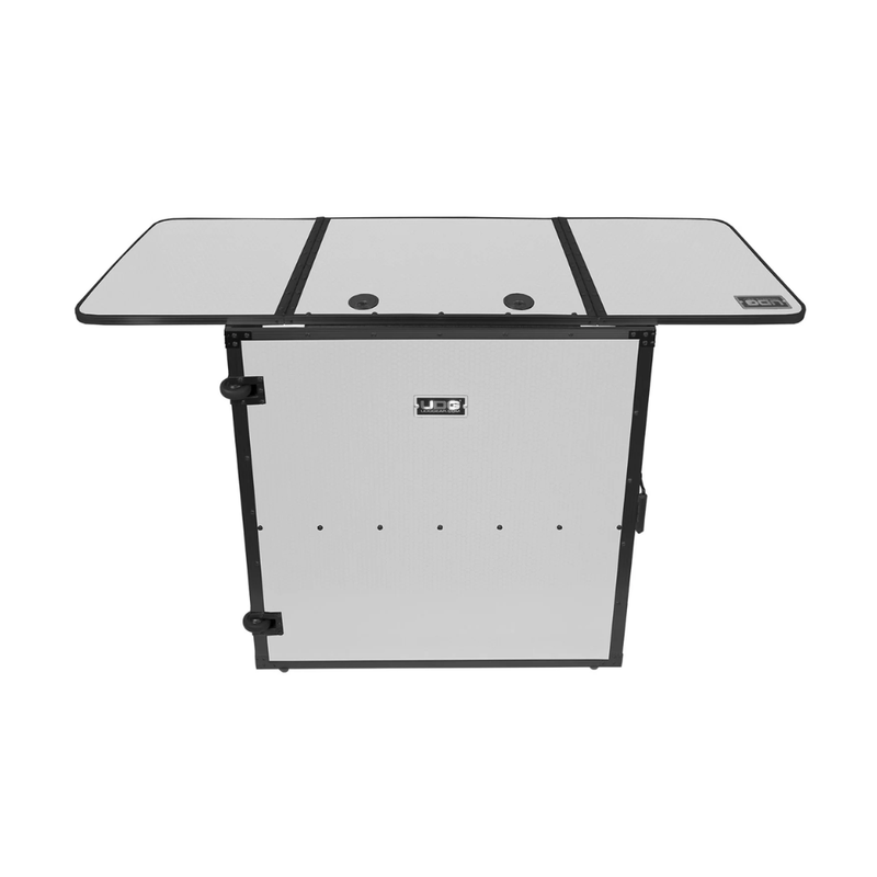 UDG Ultimate Fold Out DJ Table MK2 Plus (Wheels), White