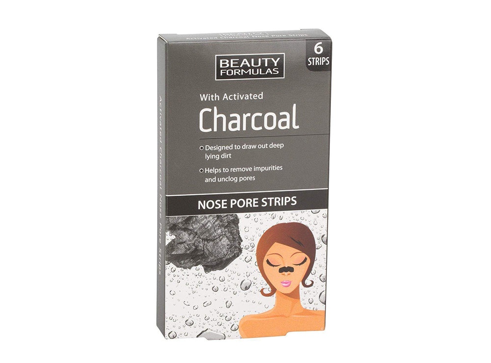 Beauty Formulas Activated Charcoal Nose Strips