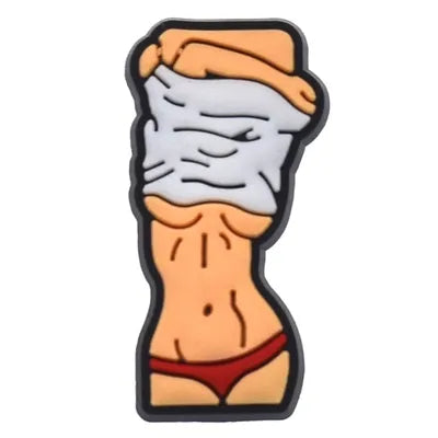 Female Undressing Croc Charm for Crocs | Jibbitz