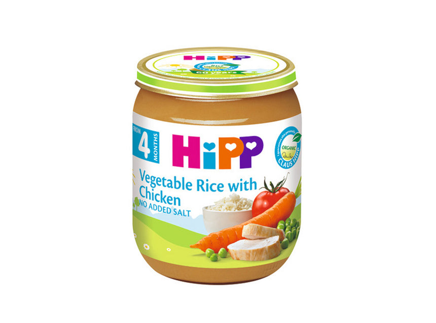 Hipp Vegetable Rice With Chicken 125 g