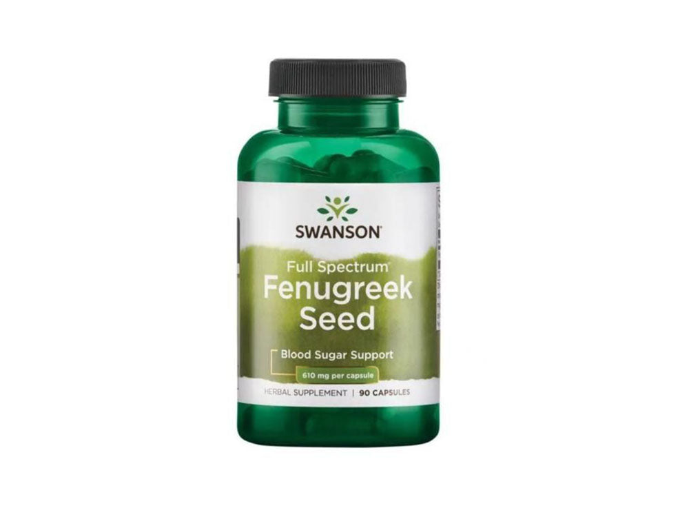 Swanson Fenugreek Seed 610mg 90 Capsules