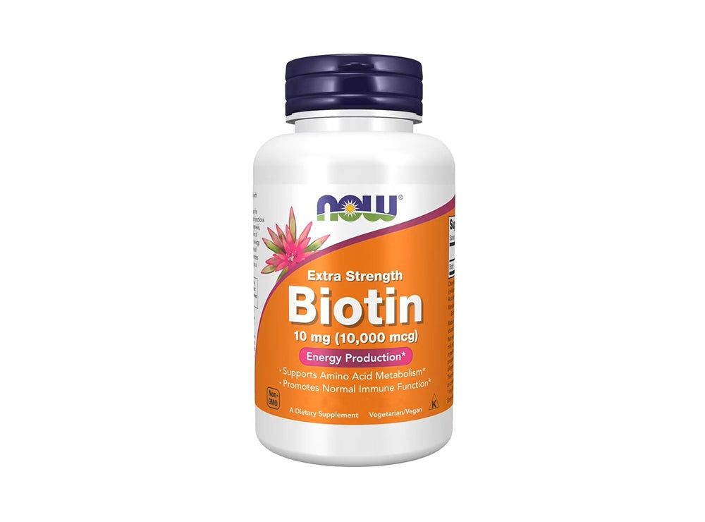 Now Extra Strength Biotin 10,000 Mcg 100 Capsules