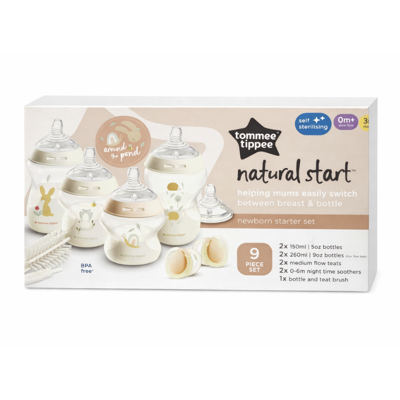 Tommee Tippee Natural Start Newborn Starter Set Pink