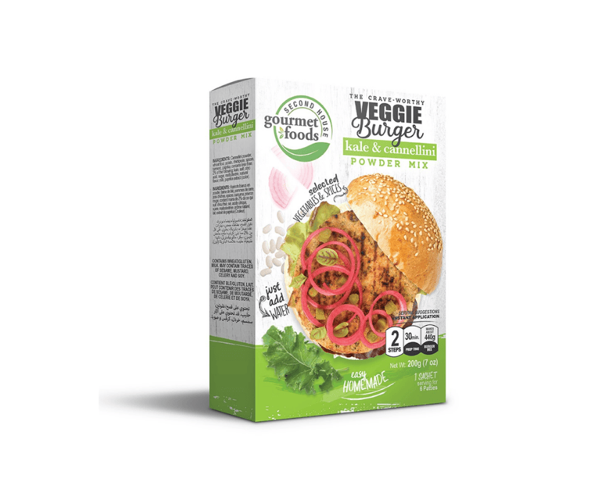 Veggie Burger - Kale and Cannellini