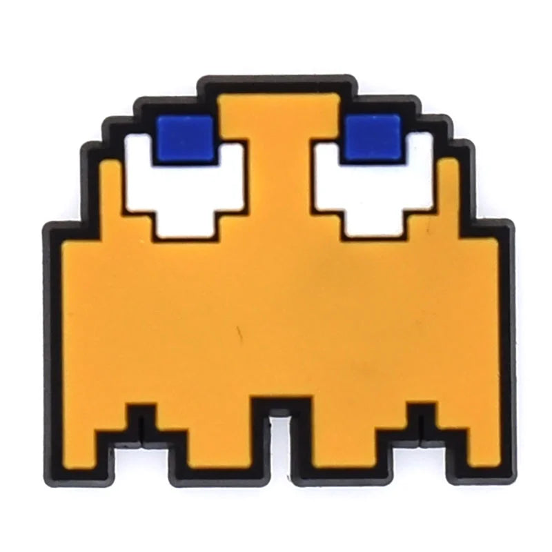 Video Games Pac Man Nintendo Switch Gameboy Gaming Croc Charms for Crocs | Jibbitz