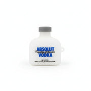Absolut Vodka bottle on a white background