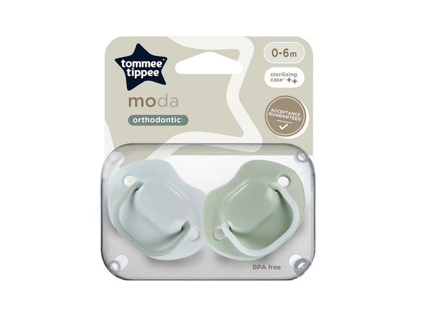 Tommee Tippee Soother Moda Boy 6 to 18M 2 Pieces