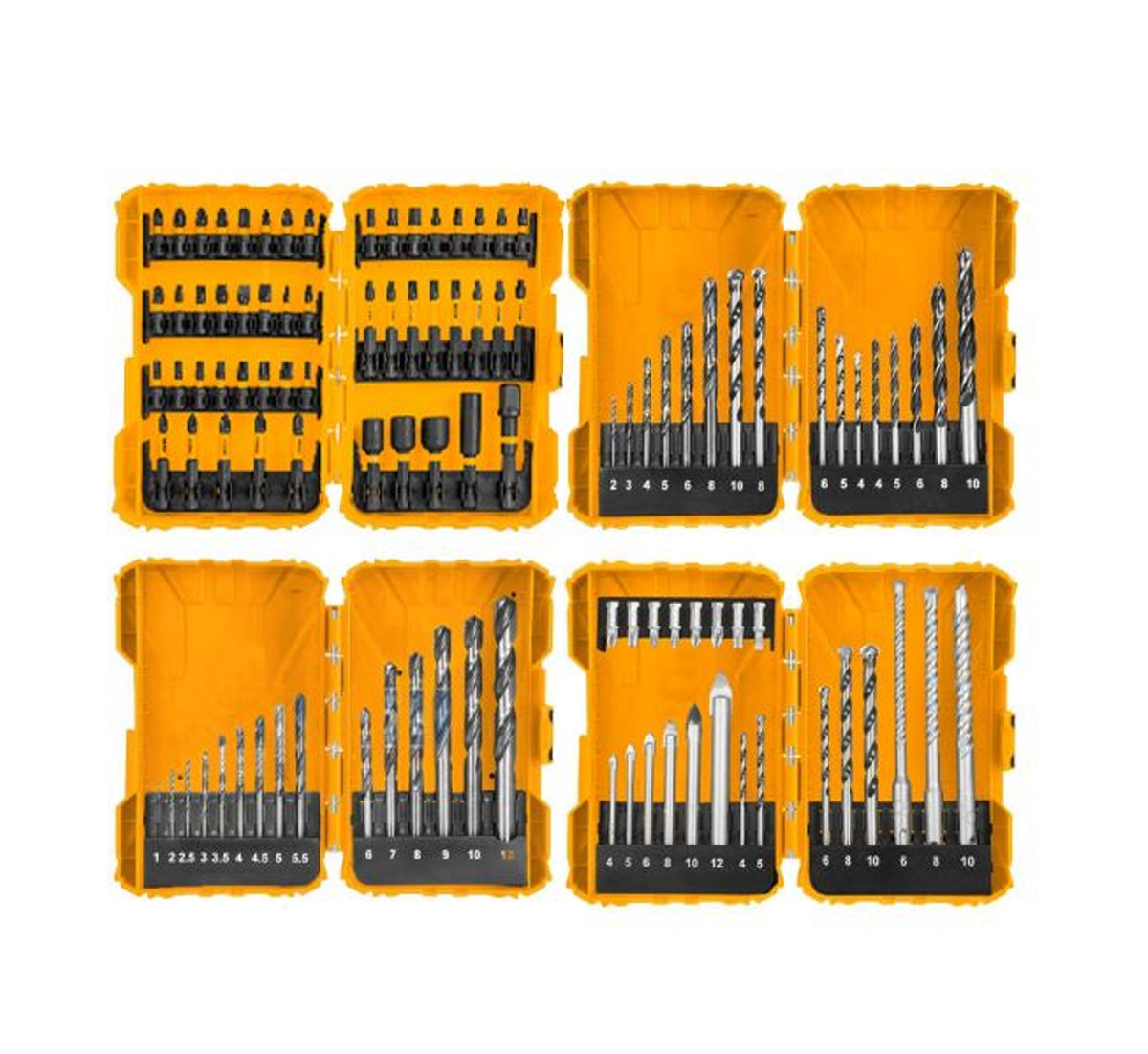 Ingco 4 Boxes Accessories for Drill