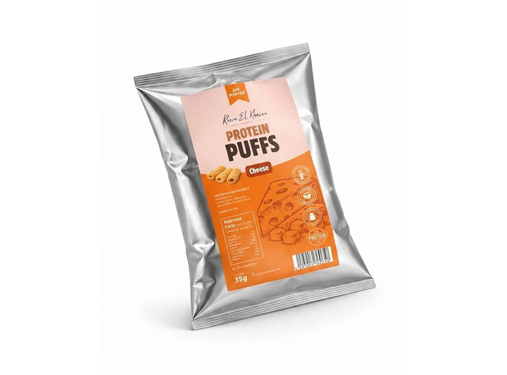 Reem El Khazen Protein Puffs Cheese 8.4 g Protein 35 g