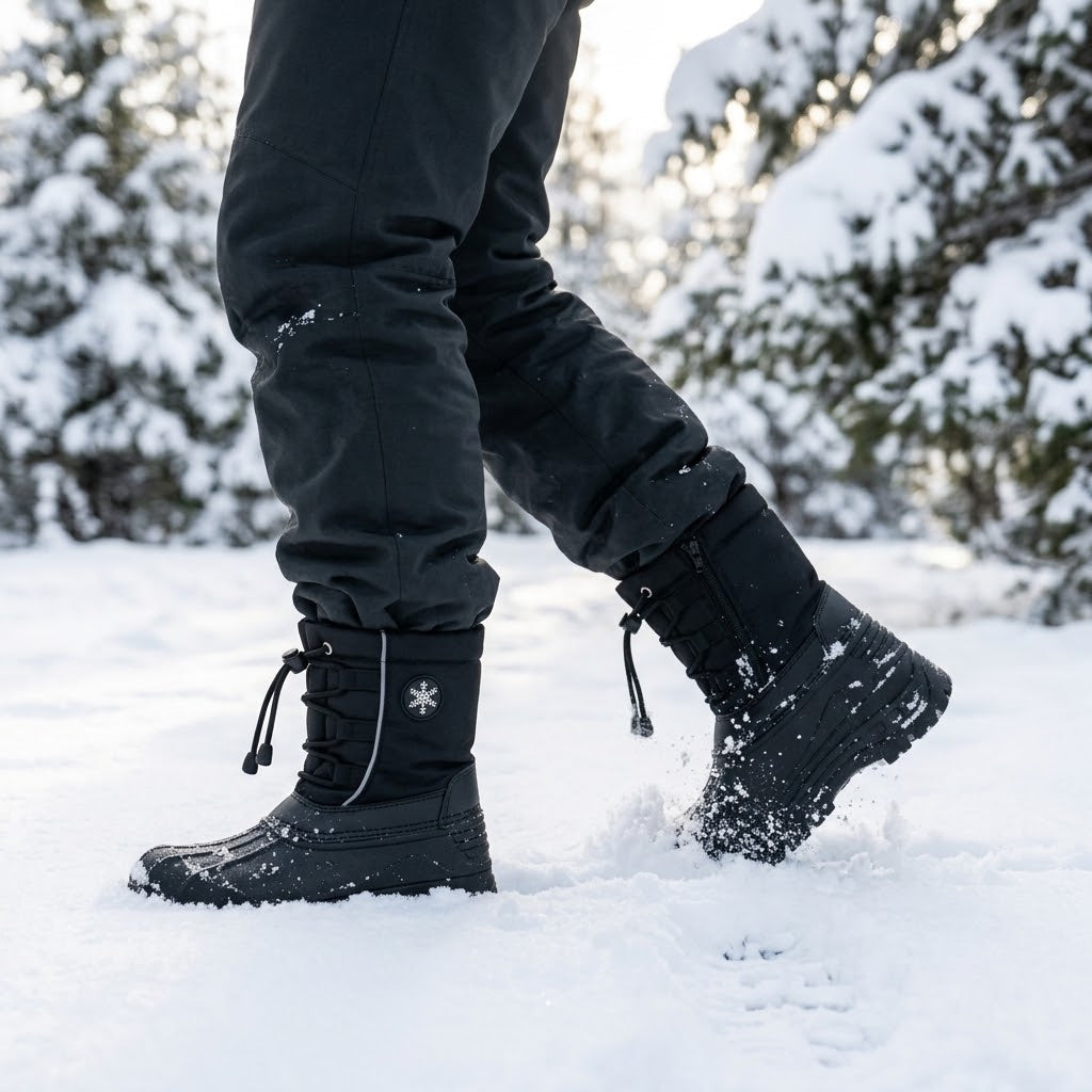 Kids Snow Boots Waterproof Warm