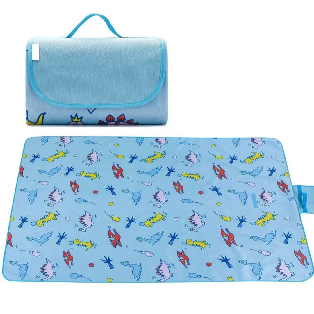 Waterproof Foldable Picnic/Beach Mat Dino Prints