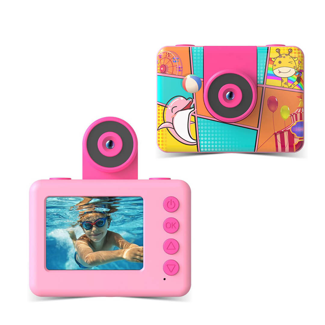 Waterproof and selfie Kids' camera for outdoor adventures