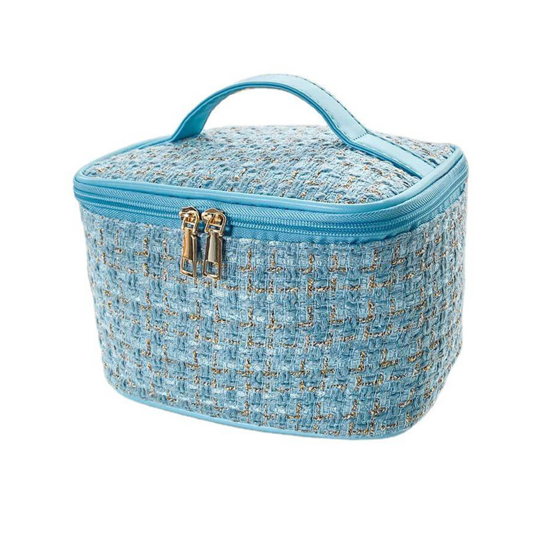 Waterproof Travel Cosmetic Bag blue