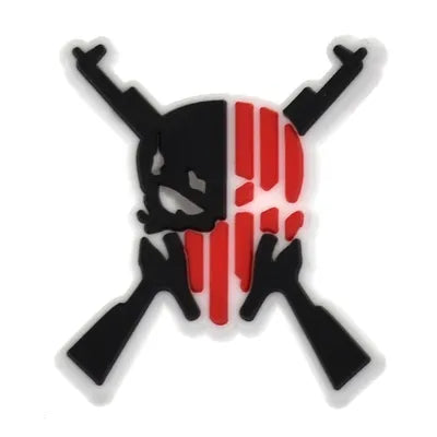 Weapons Skull Resistance Jibbitz Croc Charms - Crocs