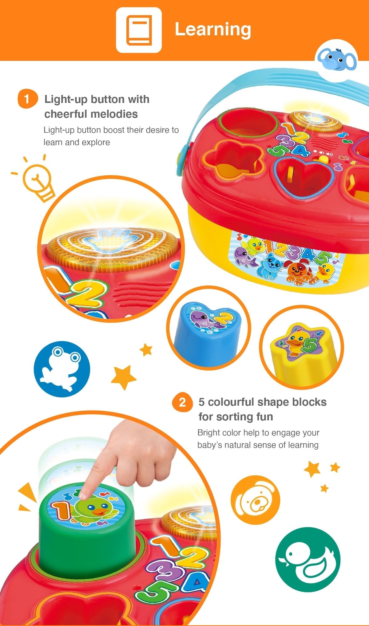 Giggle 'N Learn Electronic Shape Sorter Toddler's Toys Giggle 'N Learn Electronic Shape Sorter Giggle 'N Learn Electronic Shape Sorter WinFun