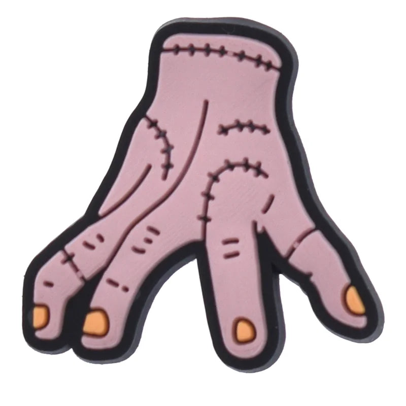 Netflix Series Wednesday Addams Thing Croc Charms for Crocs | Jibbitz
