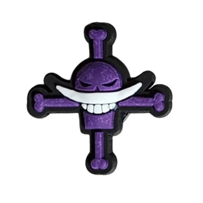 White Beard One Piece Jibbitz Croc Charms - Crocs