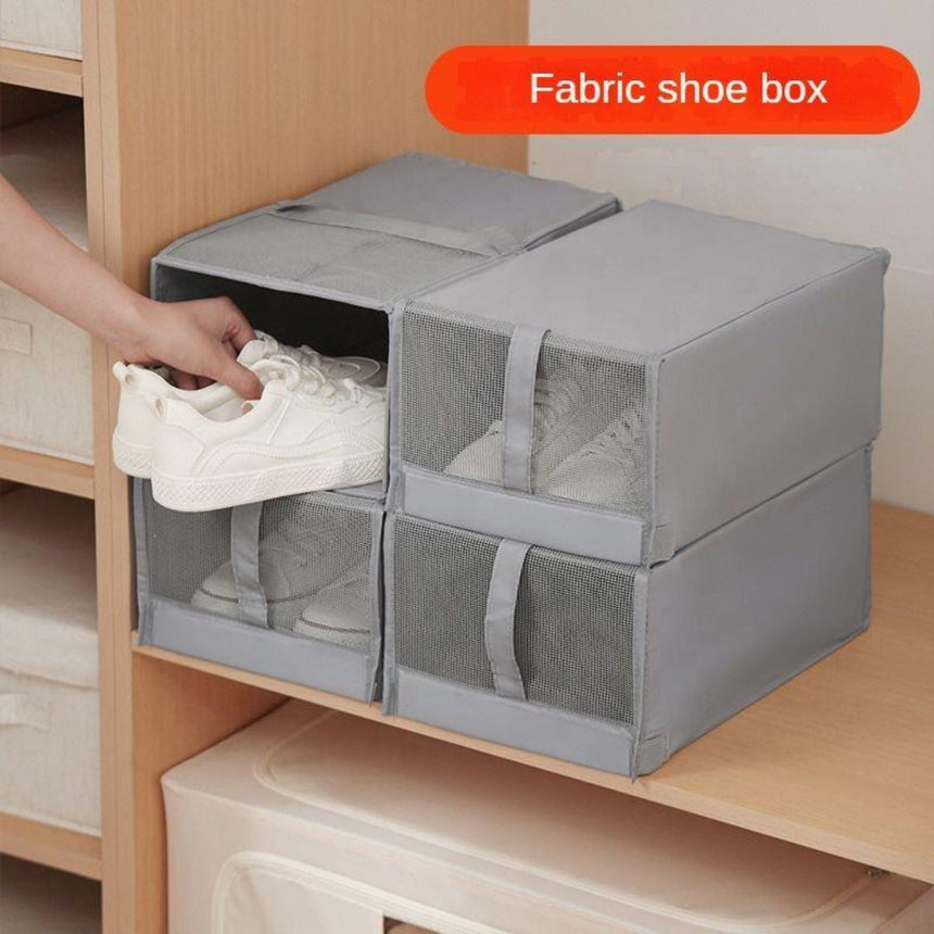 Foldable Dustproof Fabric Shoe, Clothes & Accessories Organizer