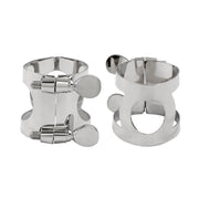 Wisemann Metal Ligature For Clarinet Silver Finish