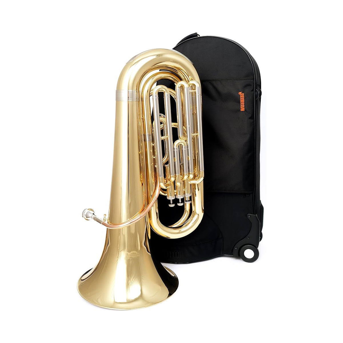 Wisemann 3/4 BBb Intermediate Tuba Brass Lacquered