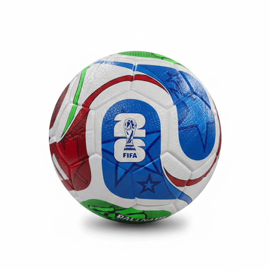 Football Soccer Ball Size 5 World Cup Finals 2026 Gold