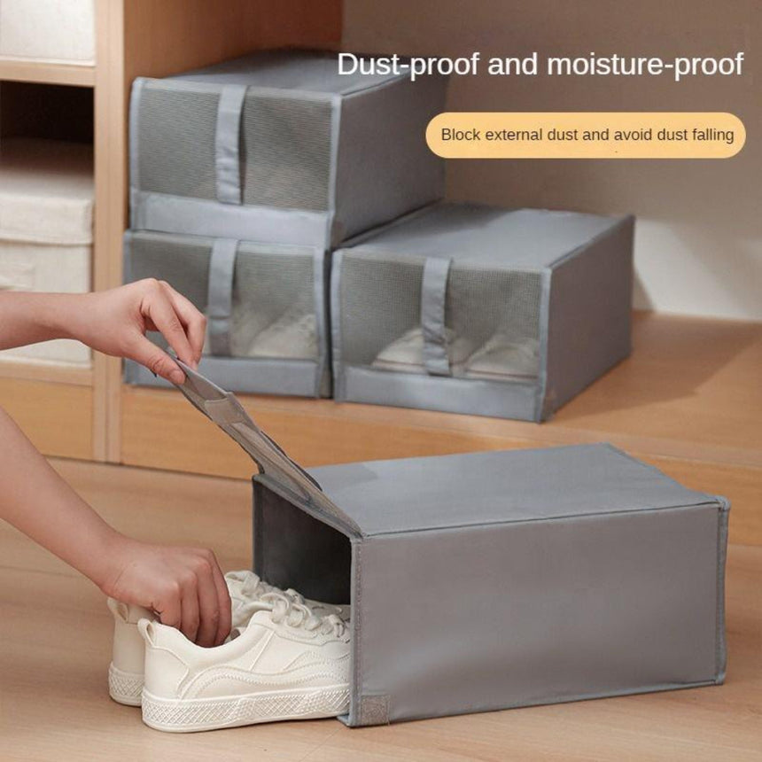 Foldable Dustproof Fabric Shoe, Clothes & Accessories Organizer