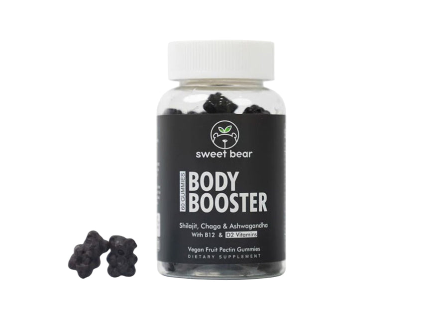 Sweet Bear Body Booster Shilajit 60 Gummies