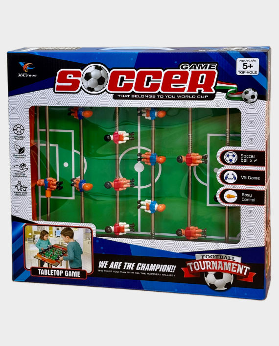 XC Toys Soccer Game Football Tournament box front