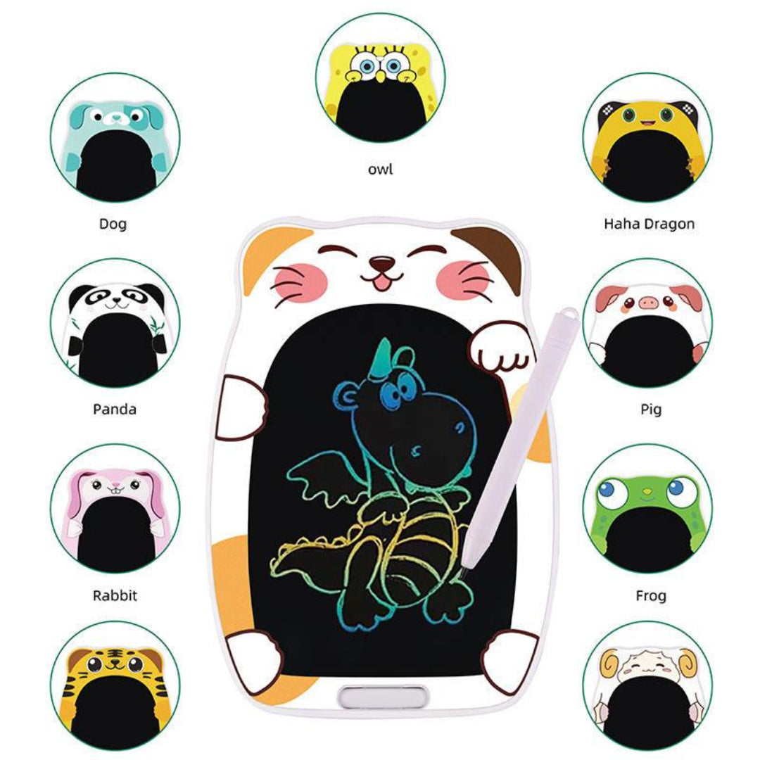 Kids LCD Magic Writing Board - Cute Animals