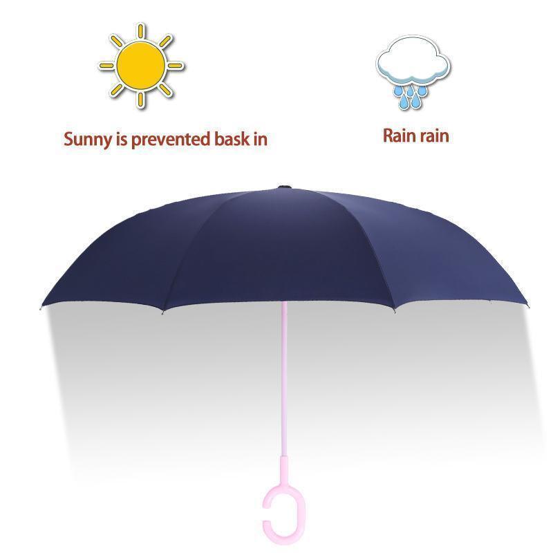 Kids Inverted Umbrella with C-Handle - Space