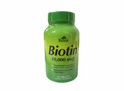 Alfa Vitamins Biotin 10,000 mcg 60 Tablets