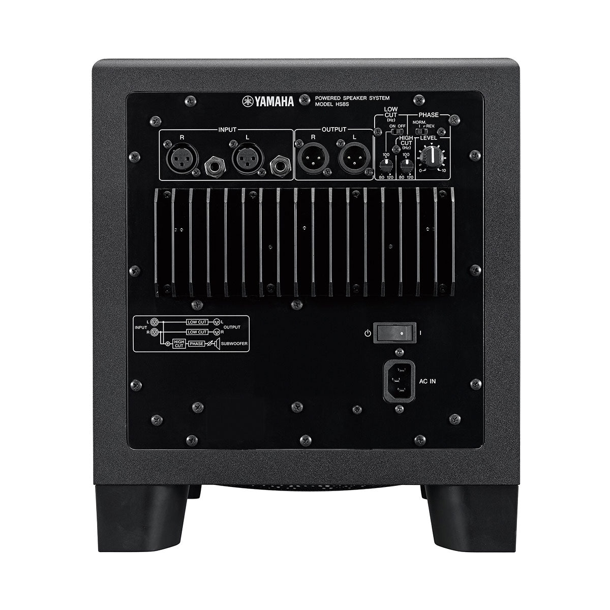 Yamaha HS8S 8-Inch Powered Studio Subwoofer
