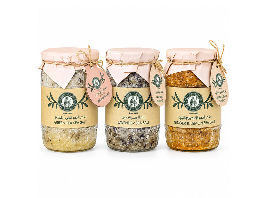 Khan Al Saboun Sea Salt Body & Feet Scrub 350 g