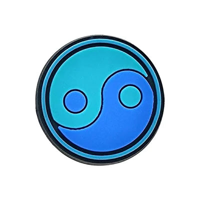 Yin Yang Croc Pin