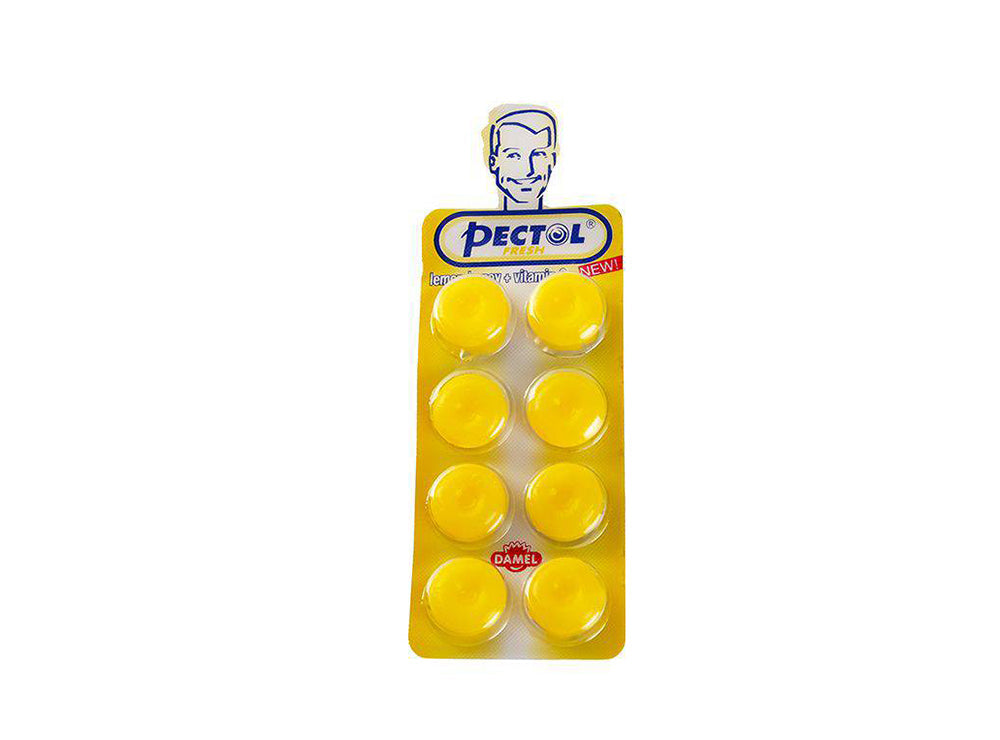 Pectol Lemon Vitamin C Lozenges 8 Pieces