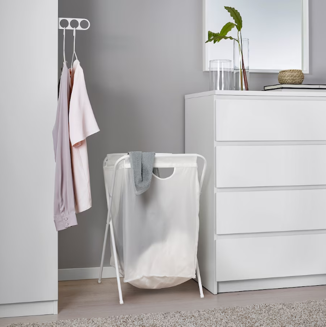 IKEA Laundry Bag Foldable White