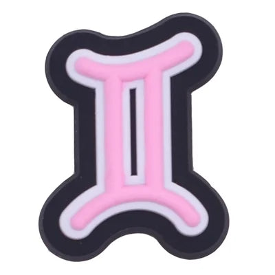 Zodiac Sign Gemini Jibbitz Croc Charms - Crocs